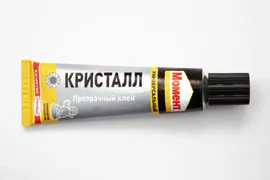 Универсальный клей "Момент-Кристалл" 125мл в шоу-боксе