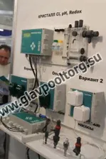 Автоматическая система Кристалл-М Дарин (Свободный Cl, pH) с мембранными насосами (03-06-000-00)