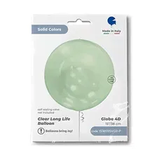 Шар 38см Bubble зеленый Кристалл Green