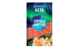 Кета слабосоленая Северный Кристалл филе ломтики 100 г